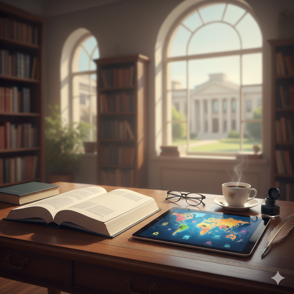 Gemini-generated course launch image